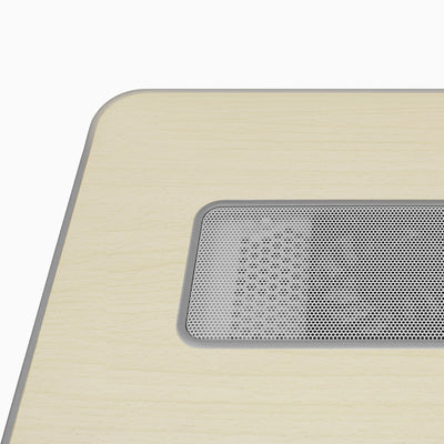 Aluratek Adjustable Ergonomic Laptop Cooling Table with Fan top