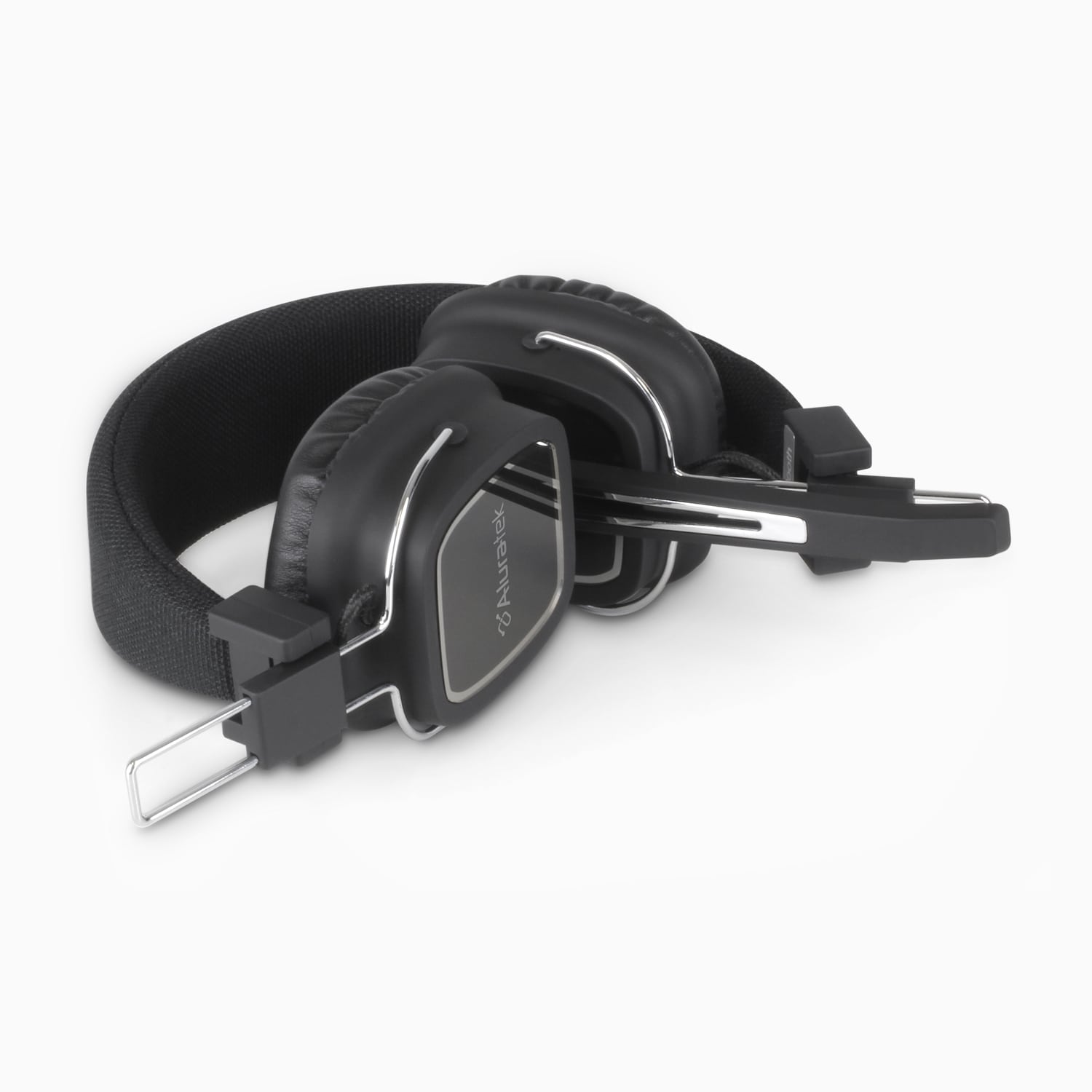 Bluetooth Wireless Stereo Headset with Boom Microphone and Bluetooth Dongle
