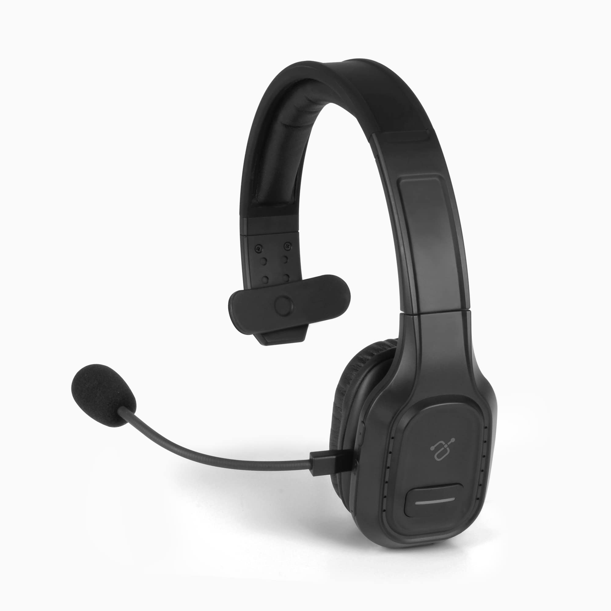 Bluetooth Wireless Headset with Noise Cancelling Boom Microphone and Bluetooth Dongle