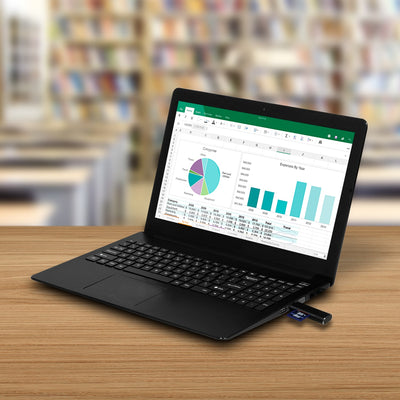 aluratek SD MicroSD Card Reader lifestyle