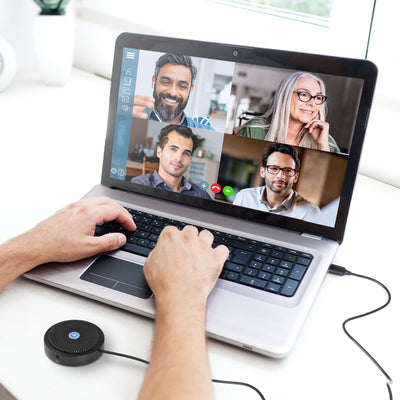 Aluratek USB Microphone lifestyle video conference