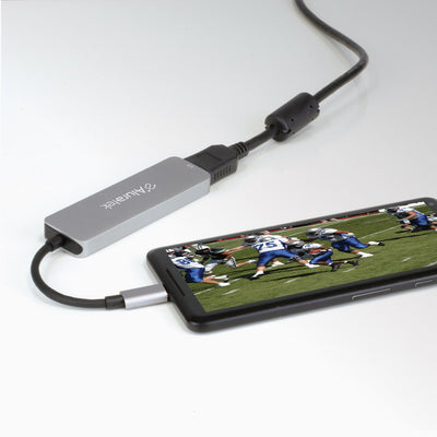aluratek USB type-C hub card reader smartphone