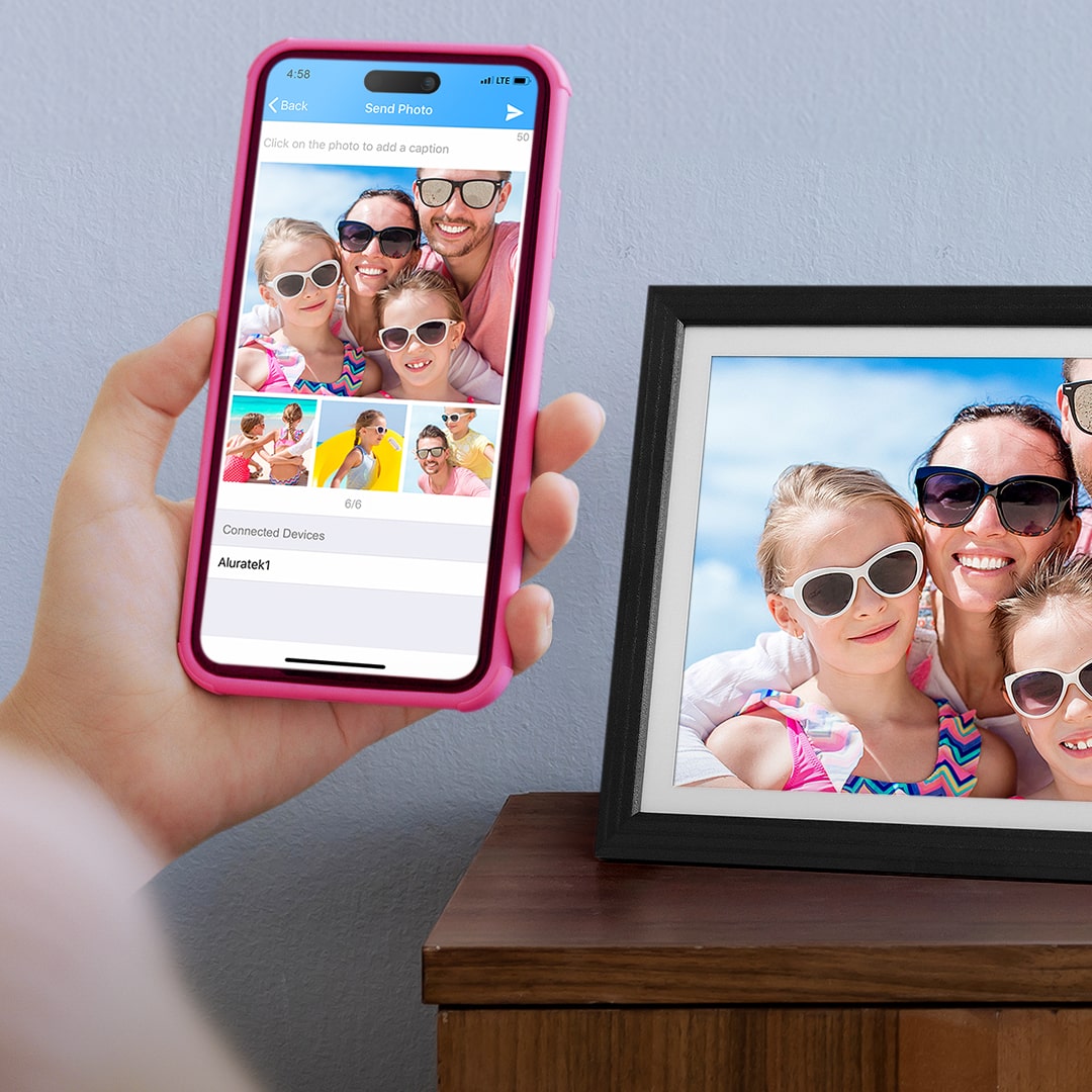 aluratek collections digital photo frames