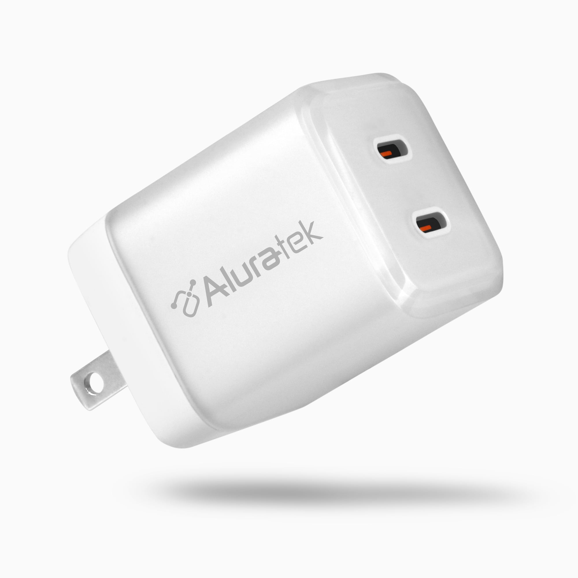 Dual USB-C GaN 45W Wall Charger