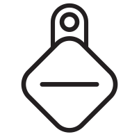 aluratek luggage tag icon