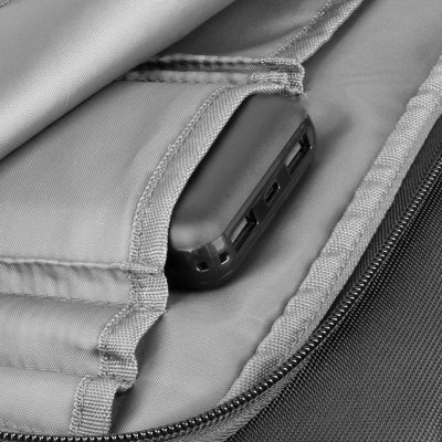 Aluratek portable 10k power bank bag