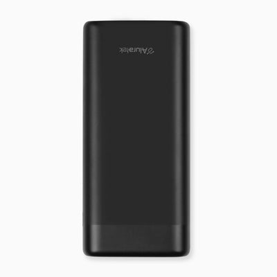 Aluratek portable 20k power bank 65W PD viewer top