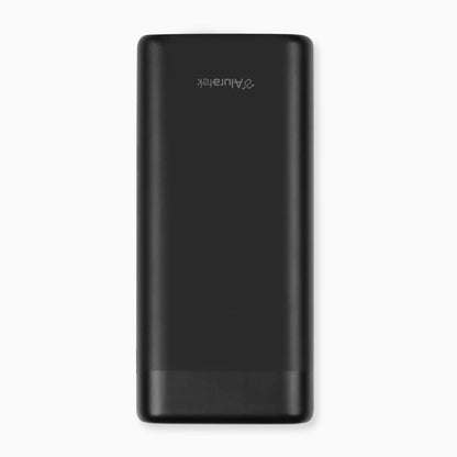 Aluratek portable 20k power bank 65W PD viewer top