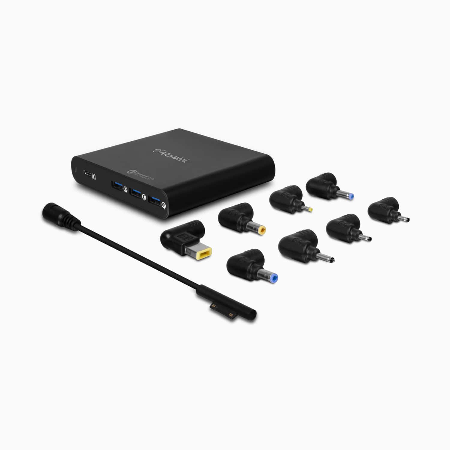 Universal 87W AC Adapter with Type-C and 3 Quick Charge 3.0 USB Ports