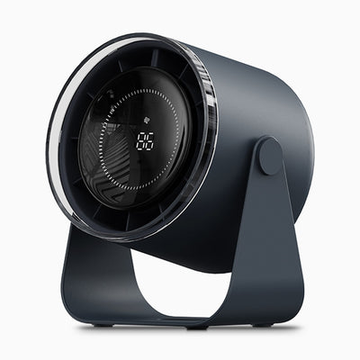aluratek vortex pro max rechargeable desktop fan main black