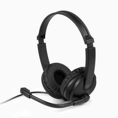 Aluratek Wired USB Stereo Headset Noise Cancelling Mic Main