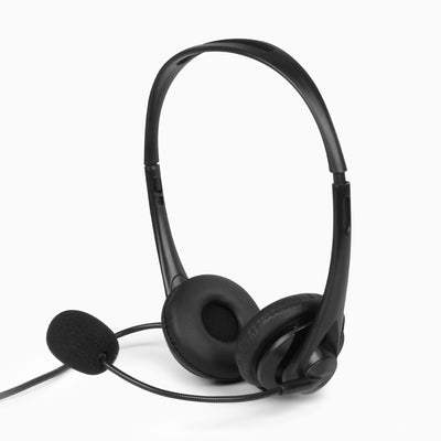 Aluratek Wired USB Stereo Headset Noise Reducing Mic-Main