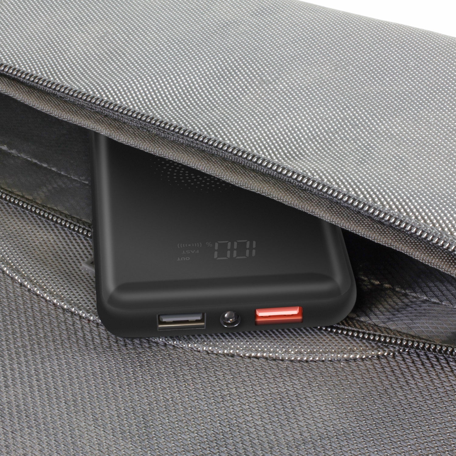 10,000mAh Wireless Charging Power Bank w/Type-C PD 2.0, QC 3.0 Quick Charging and Wireless Charger