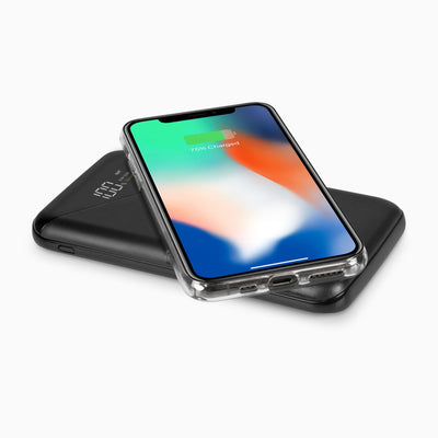 aluratek wireless charging 10k power bank angle qi2 charging