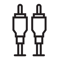 aluratek rca cable icon