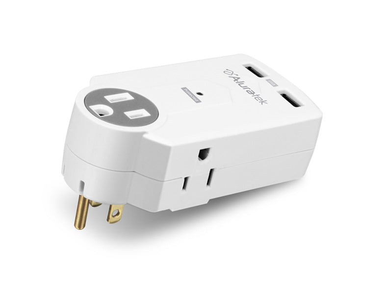 Mini Surge Dual USB Charging Station