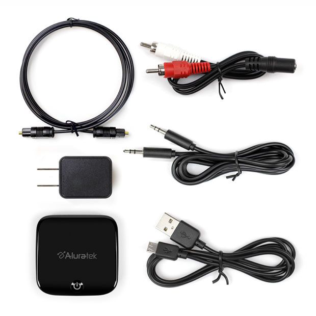 Bluetooth Optical Audio Receiver / Transmitter with Power Adapter