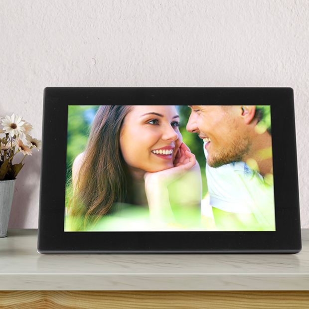WiFi Digital Photo Frame with Touchscreen IPS LCD Display and 16GB Bui